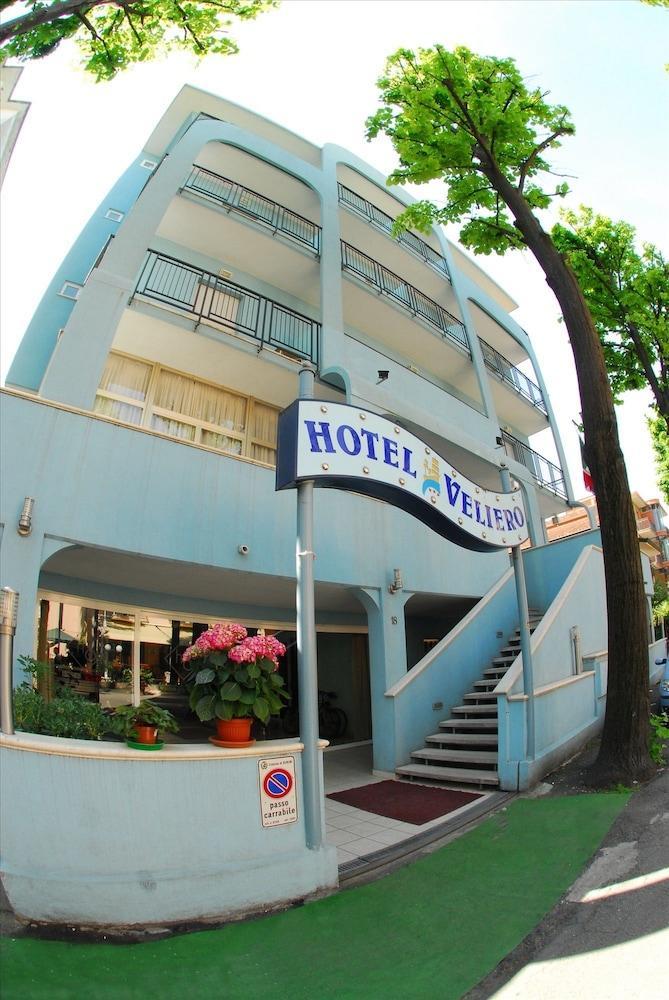 Hotel Veliero Римини Экстерьер фото